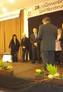 Ehrung Klaus Calvis 19-02-2016
